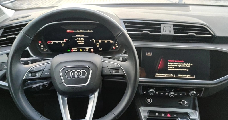 Audi Q3 cena 155900 przebieg: 28972, rok produkcji 2023 z Warszawa małe 379